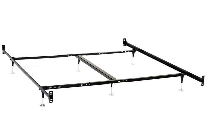 Esme Queen or E King Bed Frame Black (Headboard &amp; Footboard)