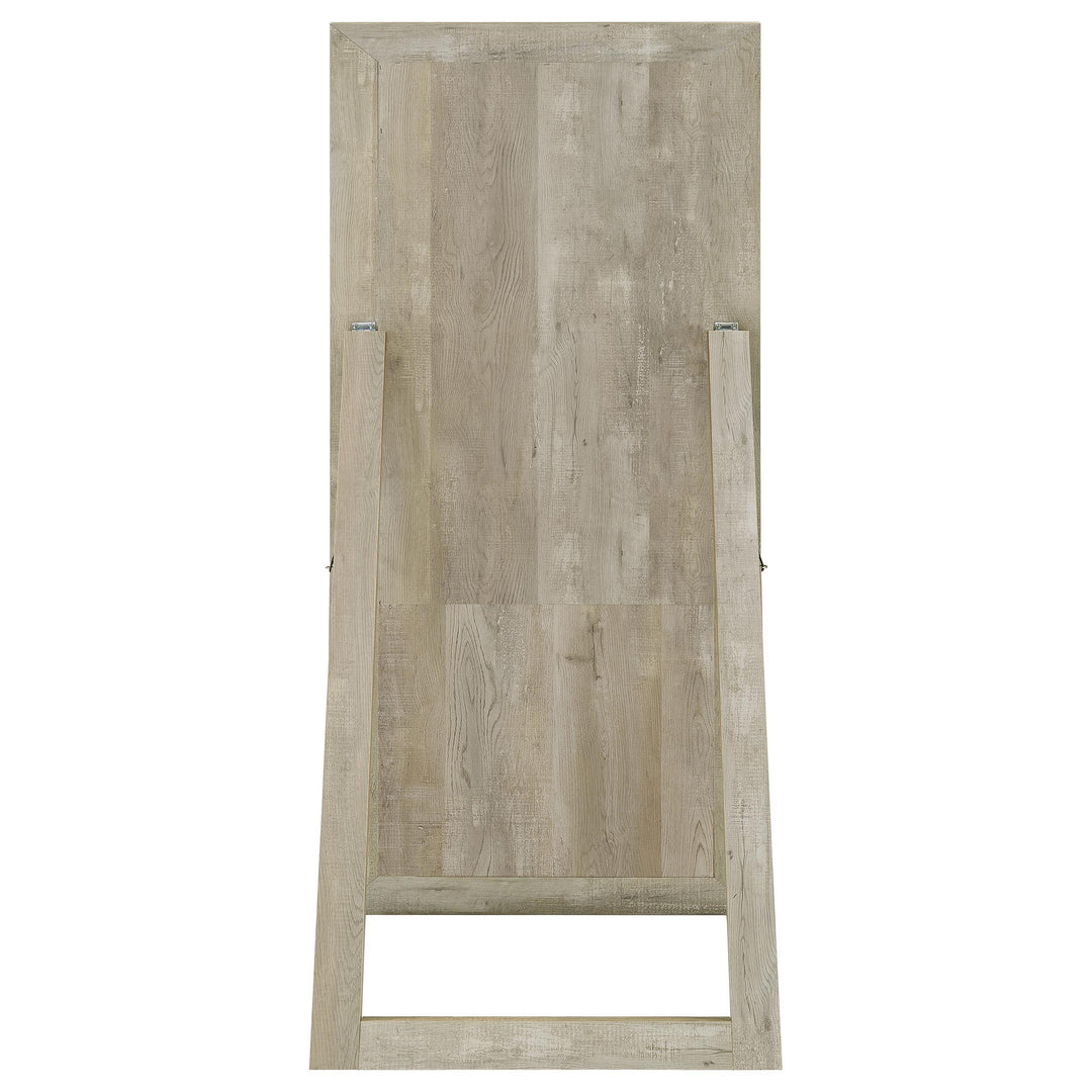 Cadence Tempered Glass Full Length Mirror Grey Washed Oak