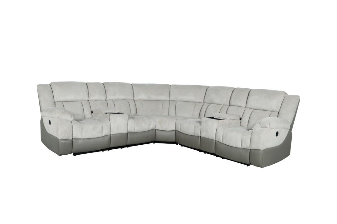 Yukon - Sectional - Light Gray / Gray