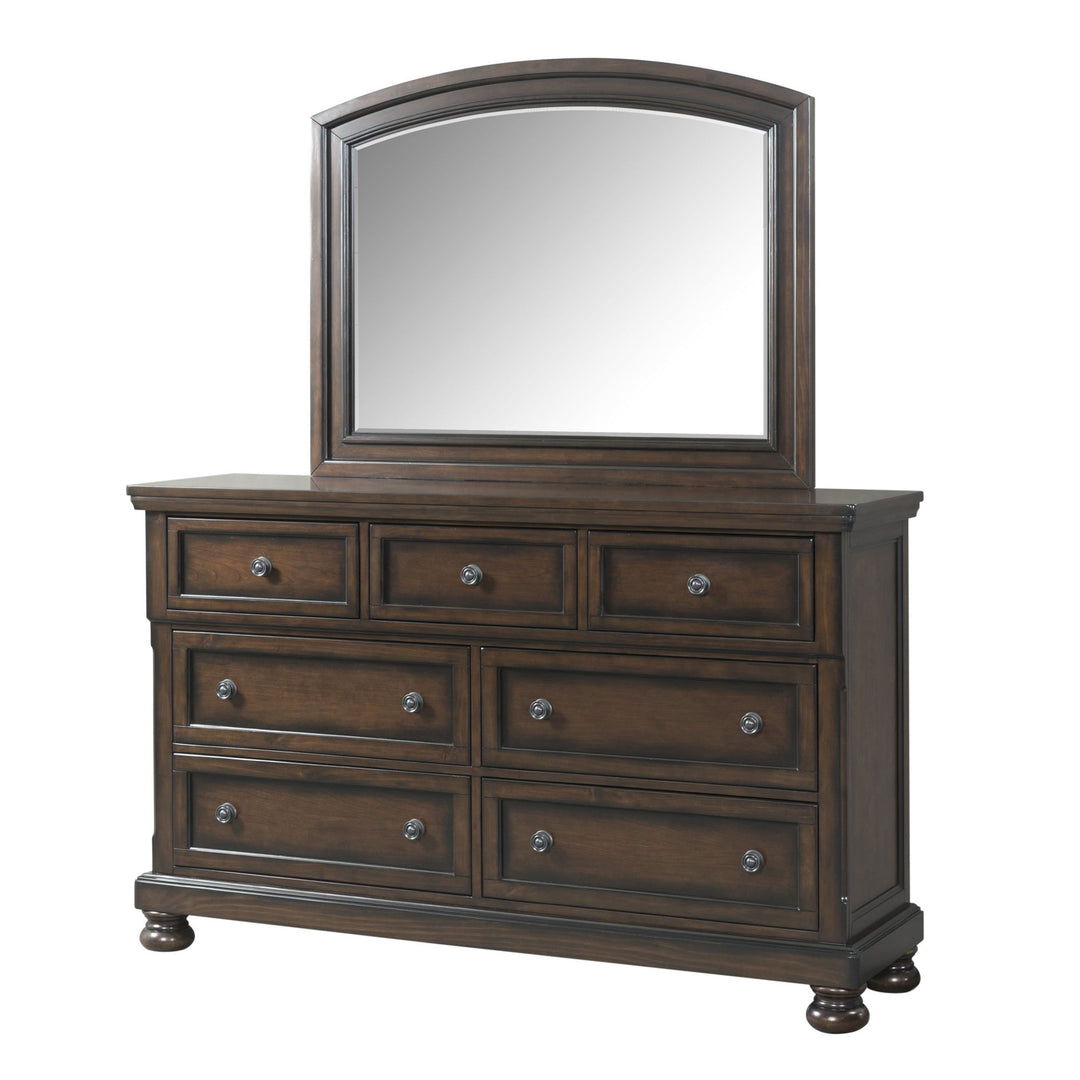 Kingston - Dresser & Mirror - Walnut