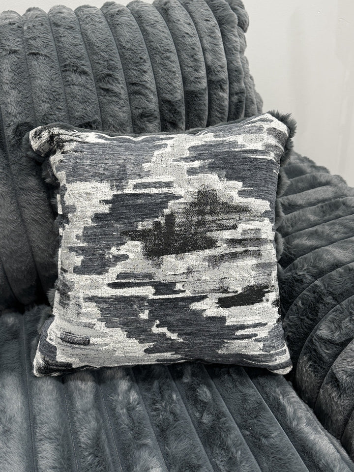 S319 Sofa and Loveseat (Charcoal)