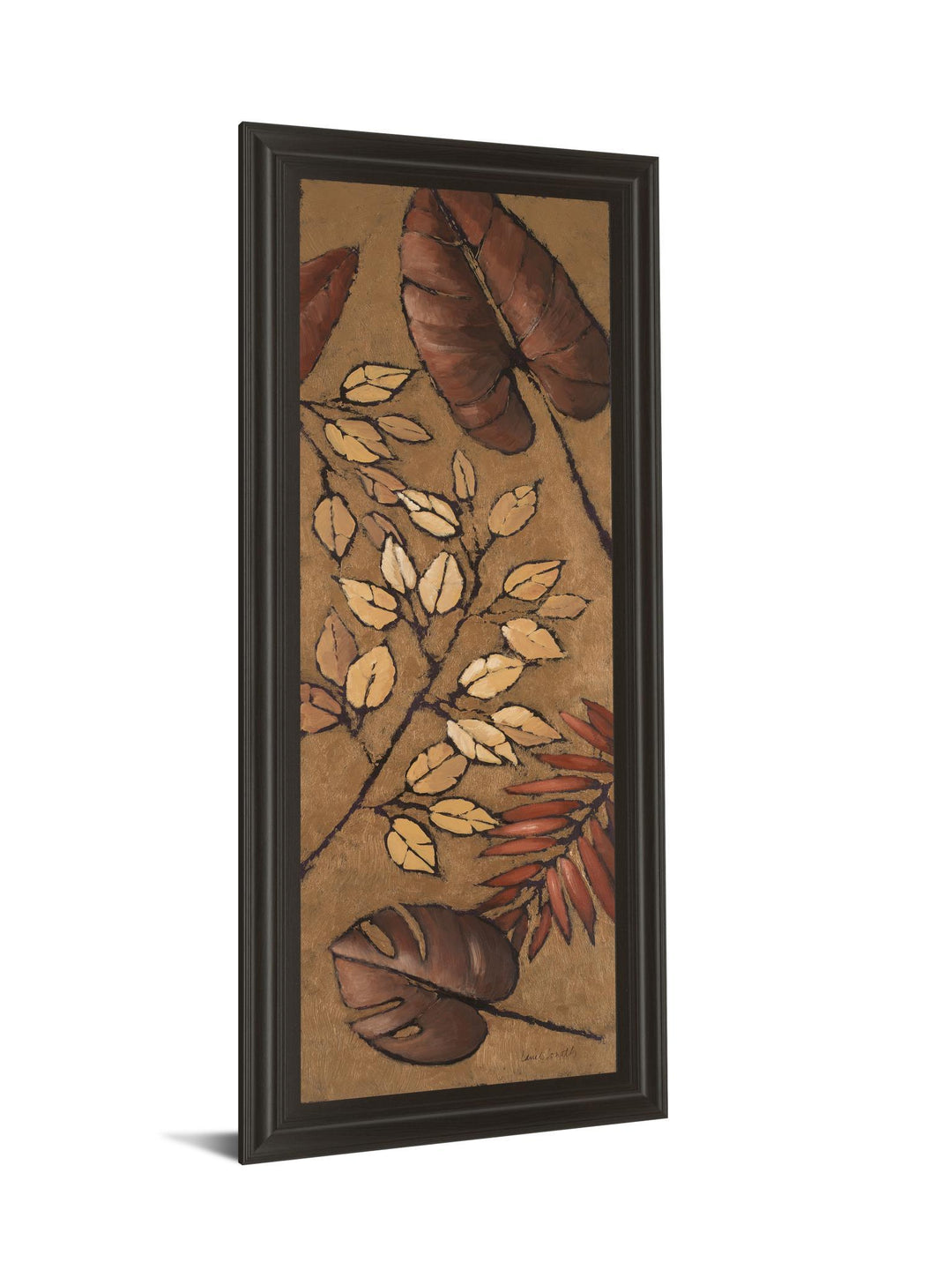 Indian Summer III By Lanie Loreth - Framed Print Wall Art - Dark Brown