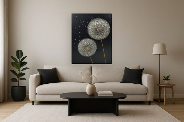 Silent Drift - 36" x 48" Framed Wall Art