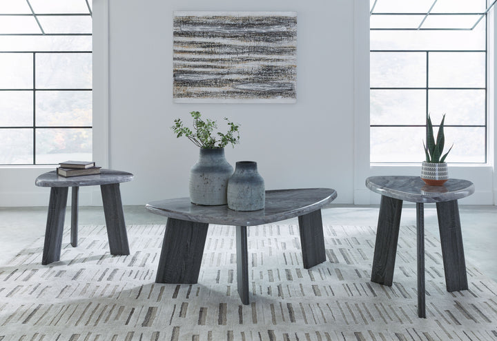 Bluebond - Gray - Occasional Table Set (Set of 3)