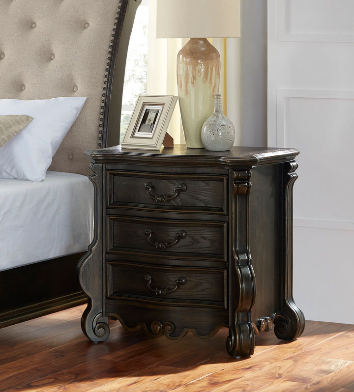 Rhapsody - 6 Piece Queen Bedroom Set - Dark Brown