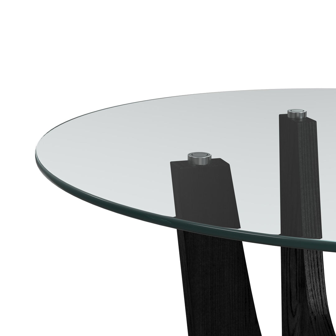 Oregon - 5 Piece Counter Height Dining Set (Round Counter Table And Four Chairs)
