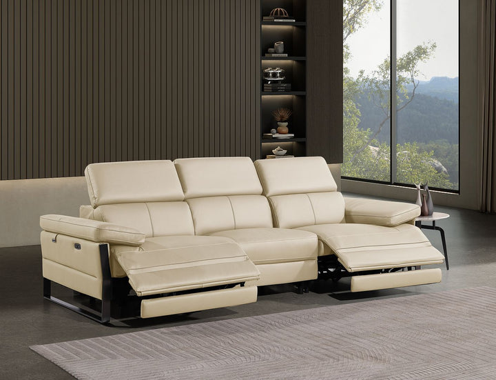 1246 - Modular Power Dual Reclining Sofa With Power Reclining Headrests