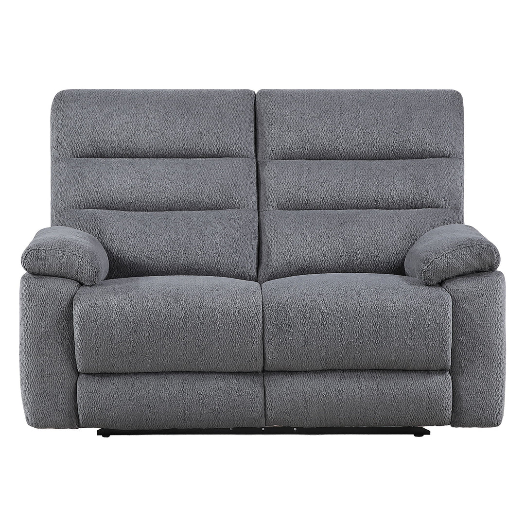 Cozy - Manual Recliner Loveseat - Gray