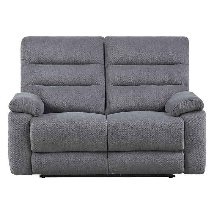 Cozy - Manual Recliner Loveseat - Gray