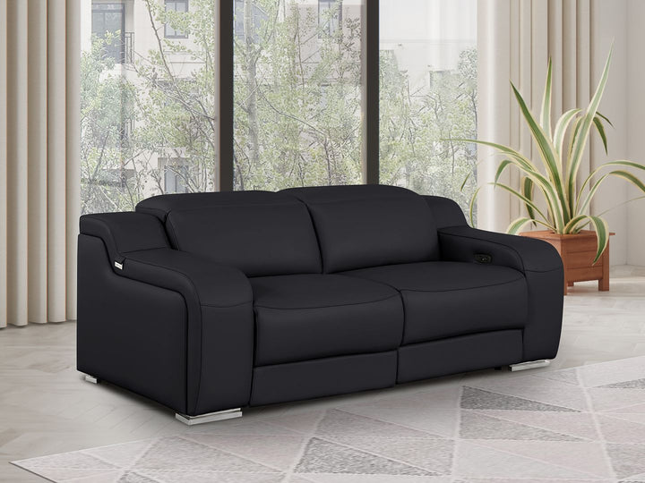 1116 - 2-Piece Modular Power Reclining Loveseat In With 2 Power Recliners & Power Headrests