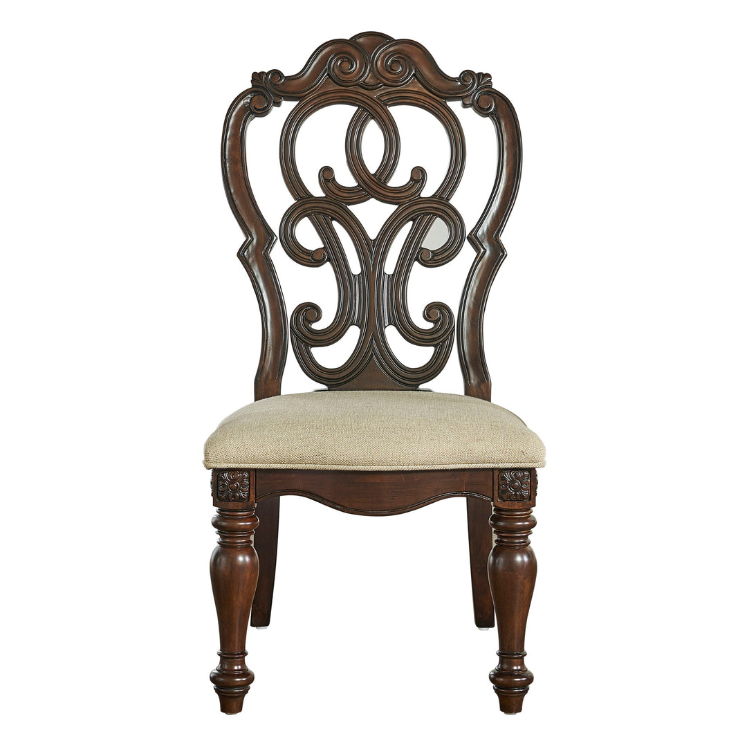 Royale - Side Chair - Dark Brown