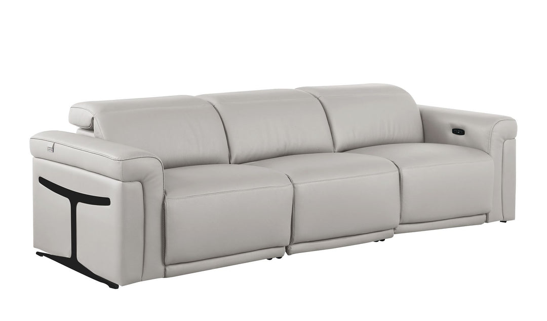 1126 - 3-Piece Modular Power Reclining Sofa In With 3 Power Recliners &amp; Power Headrests