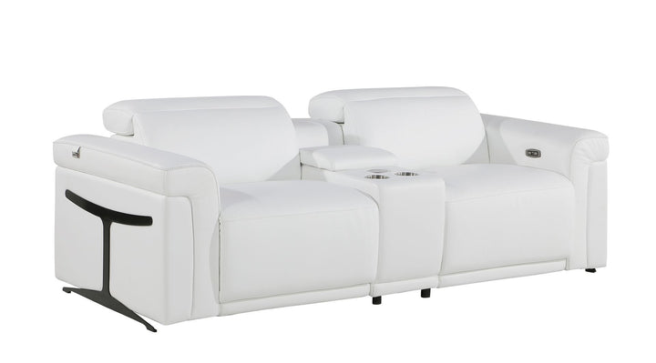 1126 - 3-Piece Modular Power Reclining Loveseat In With 2 Power Recliners &amp; Power Headrests