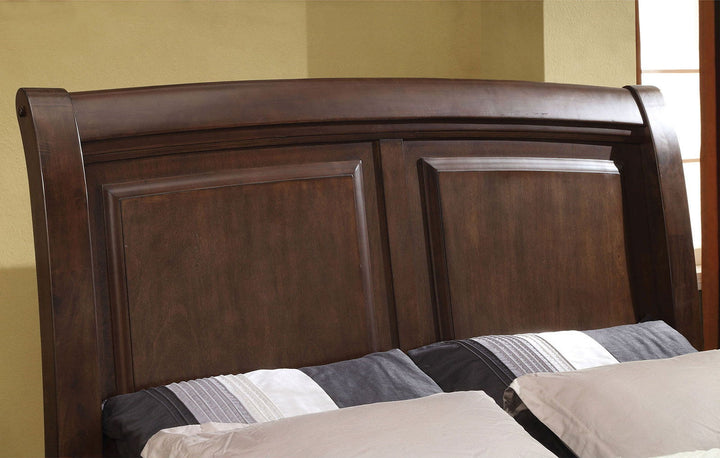 Litchville - Queen Bed - Brown Cherry