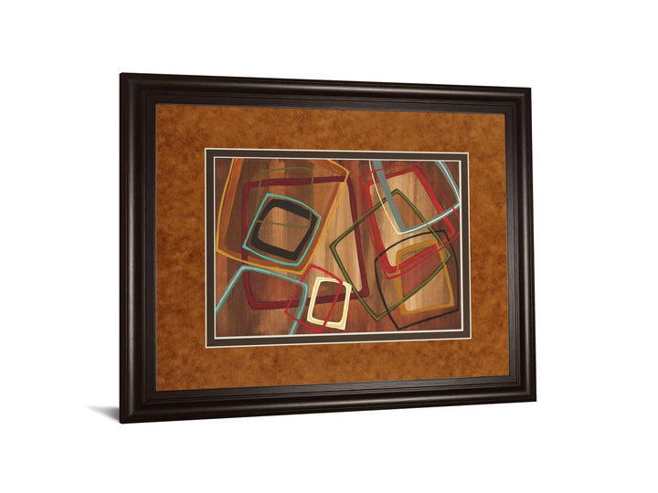 Twenty Tuesday I By Jeni Lee - Framed Print Wall Art - Dark Brown