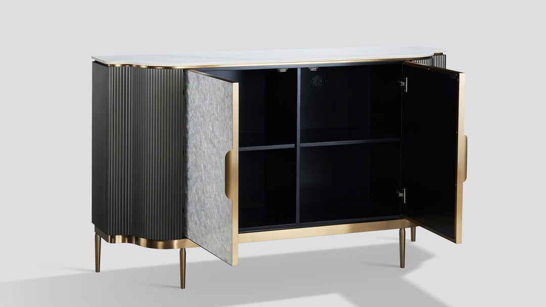 Solara Sideboard (Grey Silver)