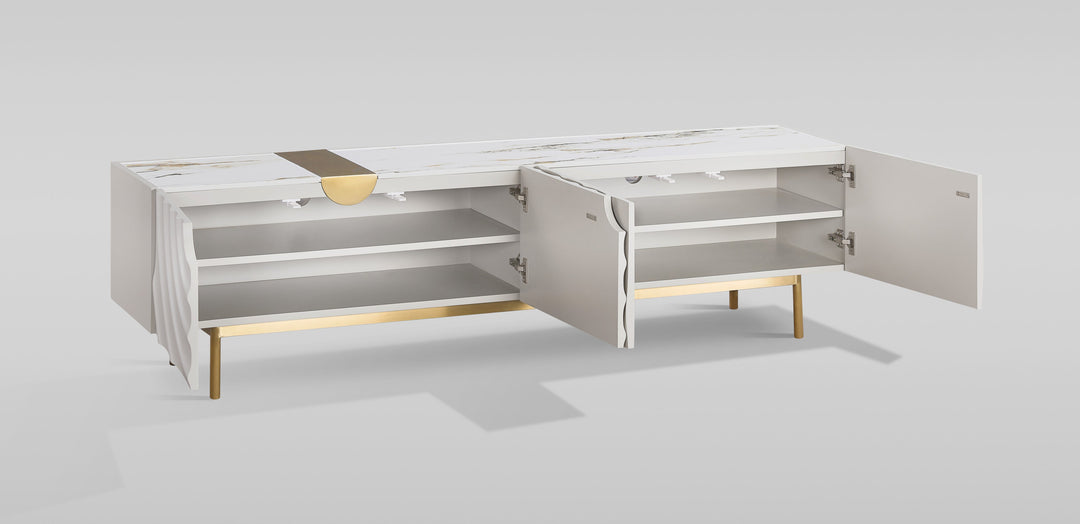 Onda TV Console (Cream White)