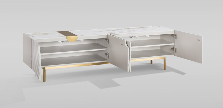 Onda TV Console (Cream White)
