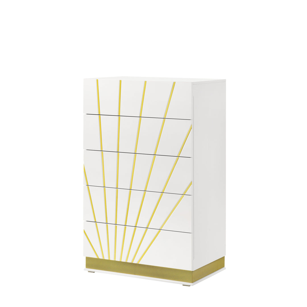B59 Safa (White/Gold)