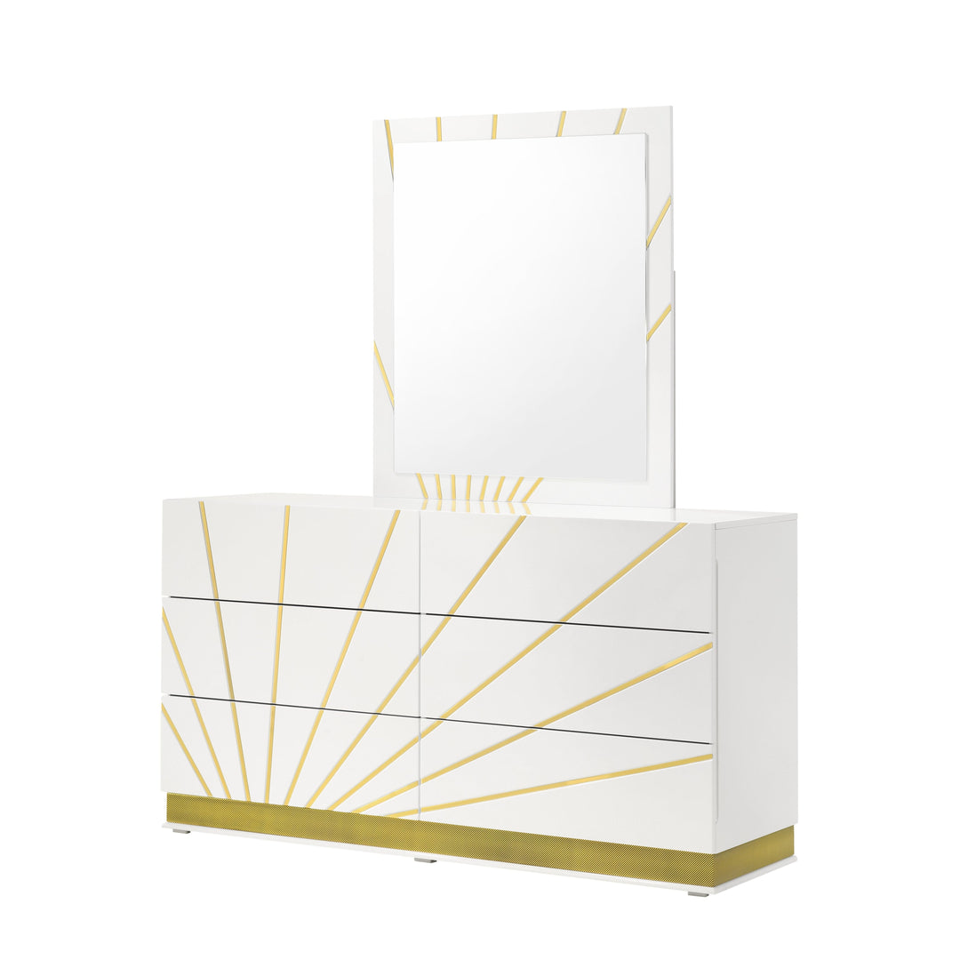B59 Safa (White/Gold)