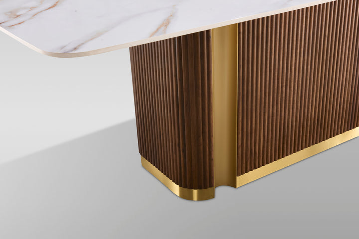 D1580 Valente (White/Walnut)