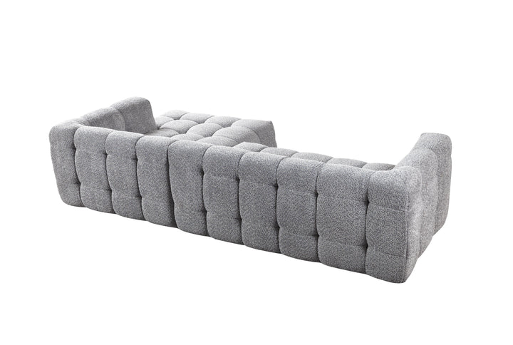 Ivy Gray Boucle RAF 110" Sectional