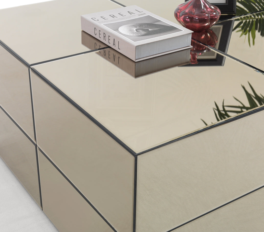 X2 Glass Coffee Table