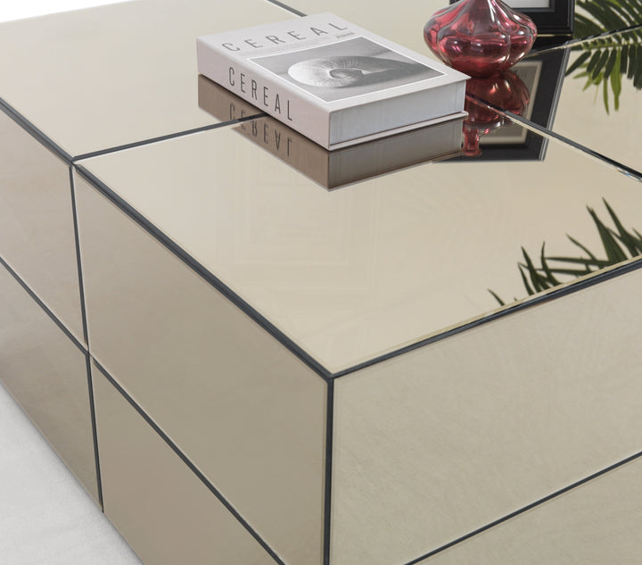 X2 Glass Coffee Table