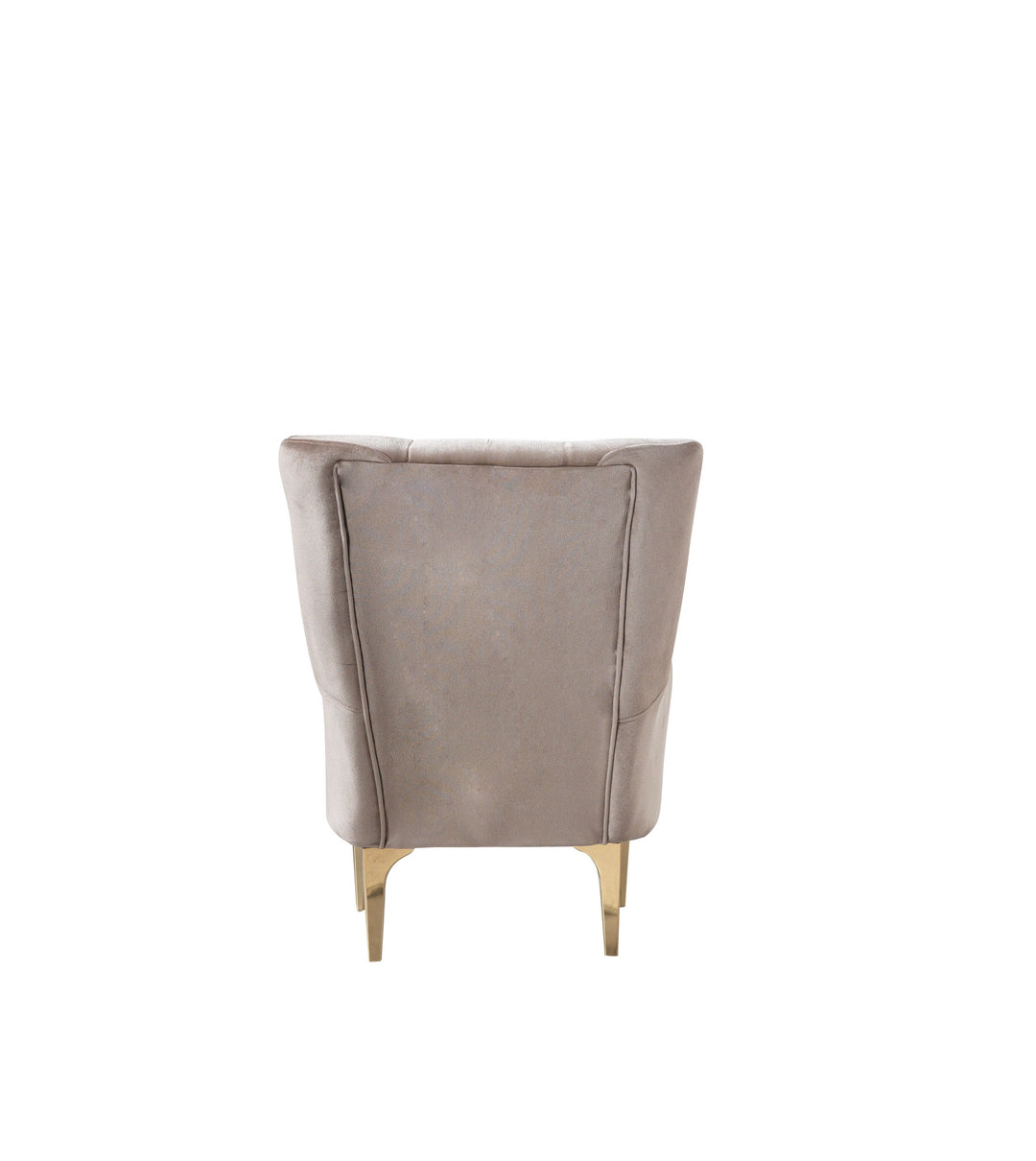Florence Coffee Velvet Chair