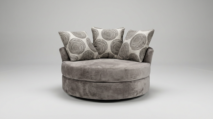 S1025 Swivel Chair (Smoke)