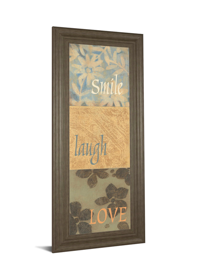 Uplift Il By Vision Studio - Framed Print Wall Art - Light Brown
