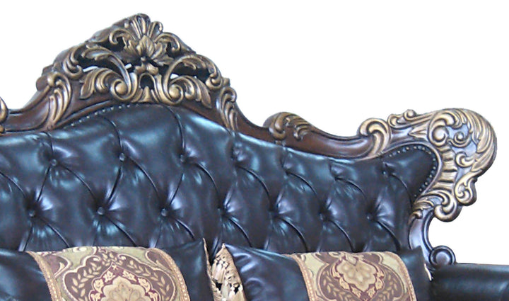 Britney - Loveseat - Dark Brown