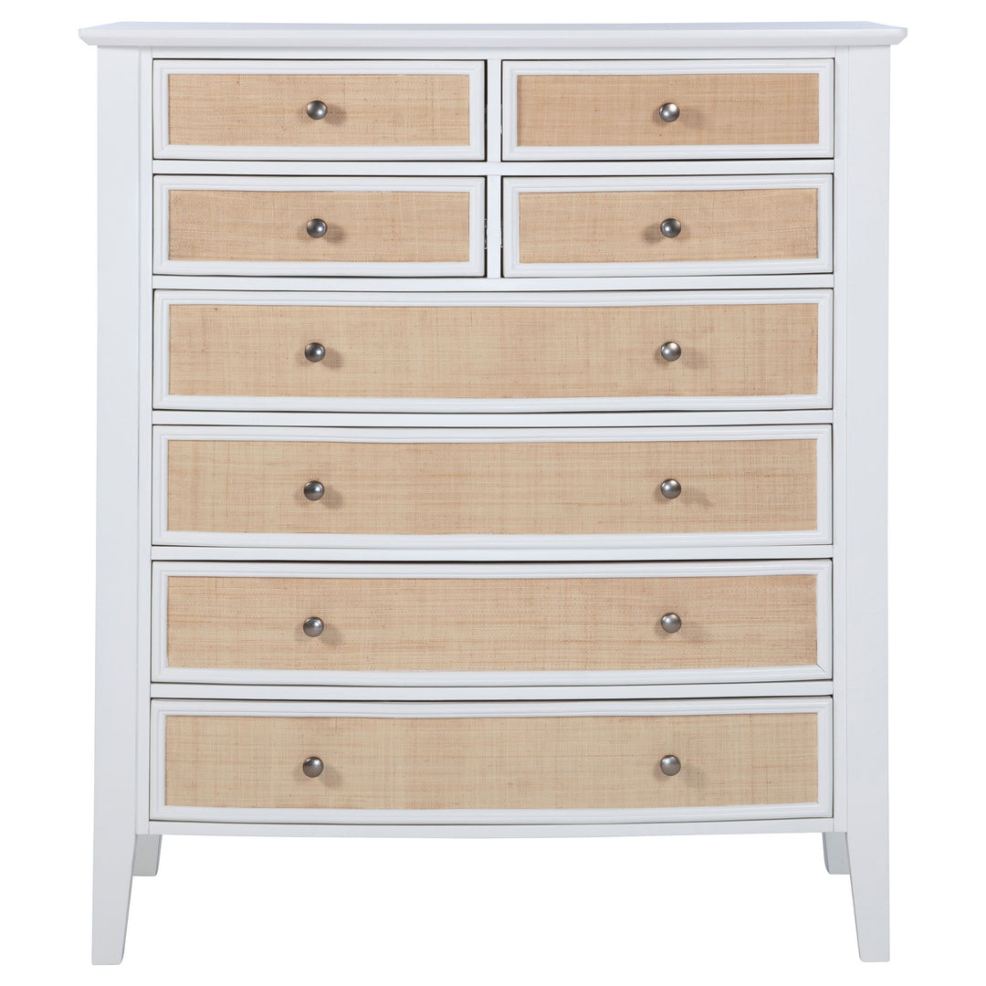 Bexhill - 8-Drawer Chest Of Drawers - White