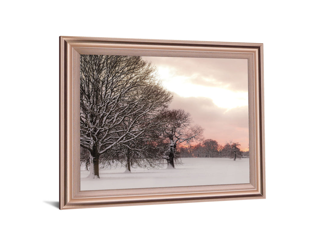 Icy Dawnview - 28" x 34" Framed Wall Art