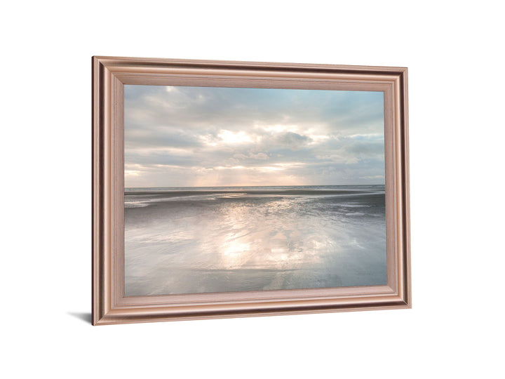 Tranquil Lightshore - 28" x 34" Framed Wall Art