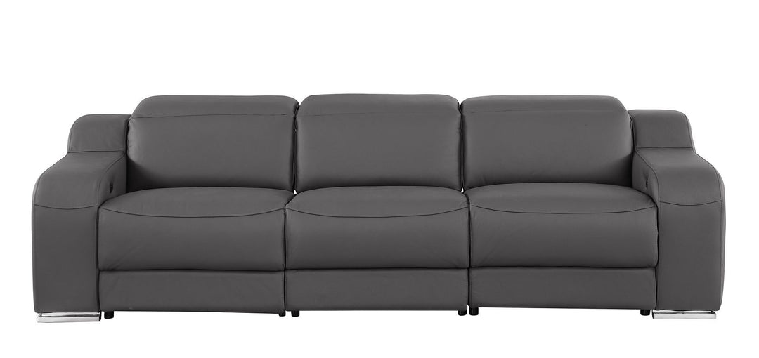 1116 - 3-Piece Modular Power Reclining Sofa In With 2 Power Recliners &amp; Power Headrests