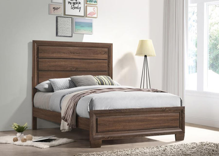 Brandon - Wood Panel Bed