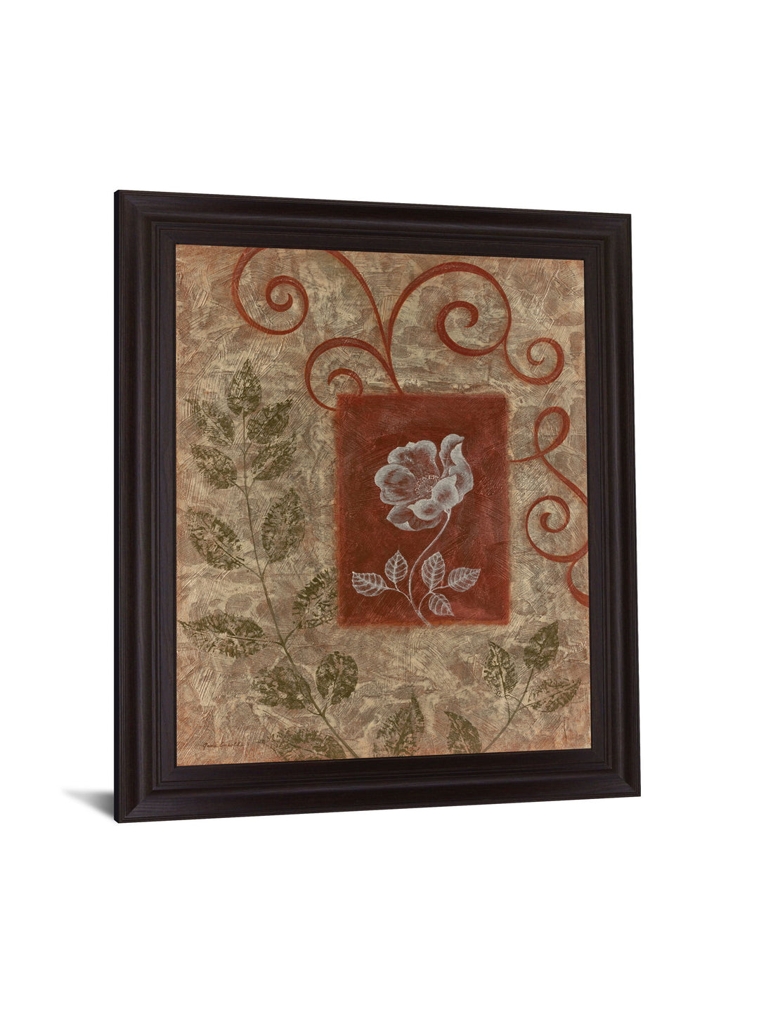 Whimsical Petal Dance - 28" x 34" Framed Wall Art