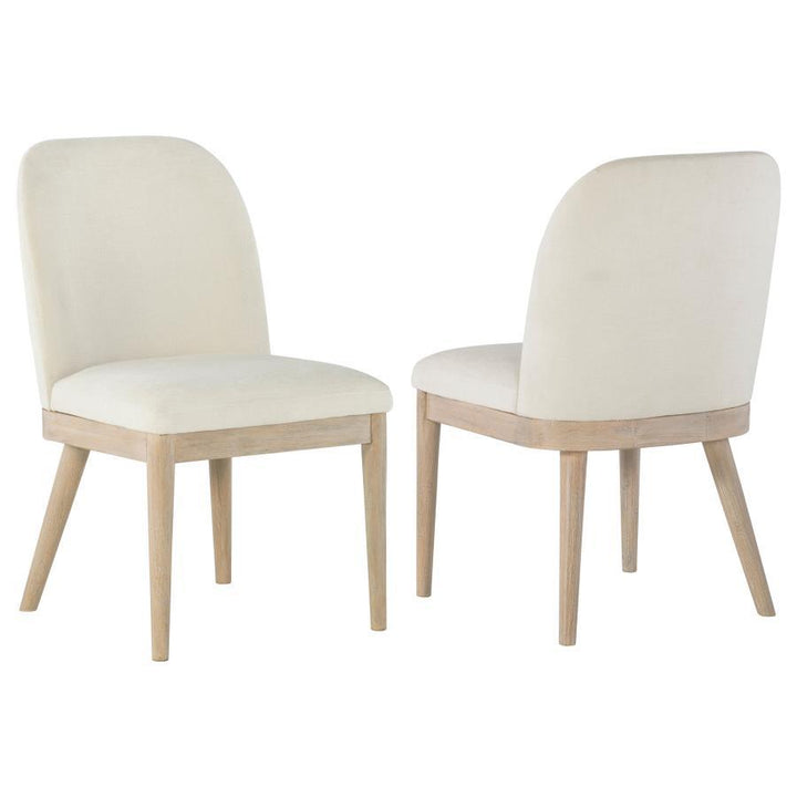 Solano - Upholstered Dining Side Chair (Set of 2) - Beige
