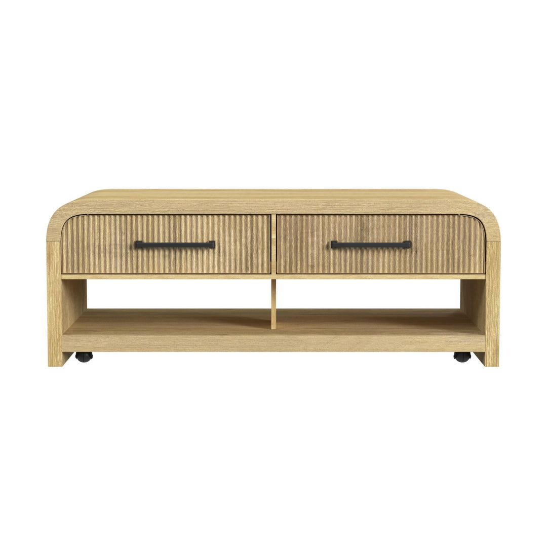 Ridgemont - Coffee Table With Casters