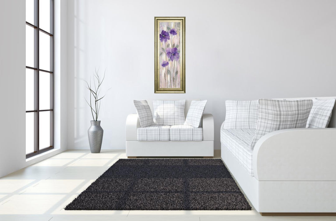 Spring Floral I By Silvia Vassileva - Purple