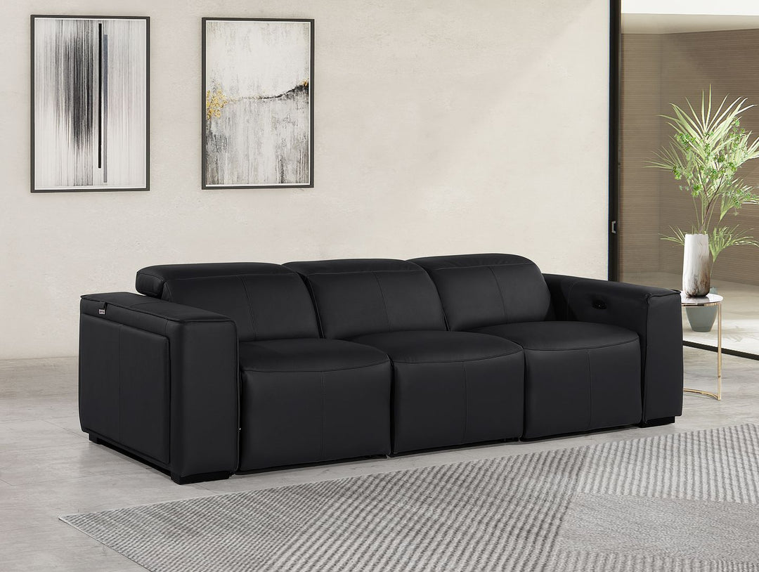 1224 - 3-Piece Modular Power Reclining Sofa In With 2 Power Recliners & Power Headrests