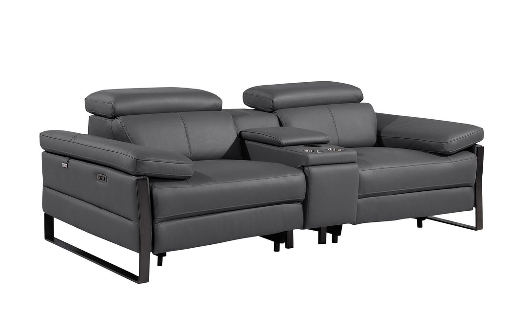 1246 - Console Loveseat With Power Headrest