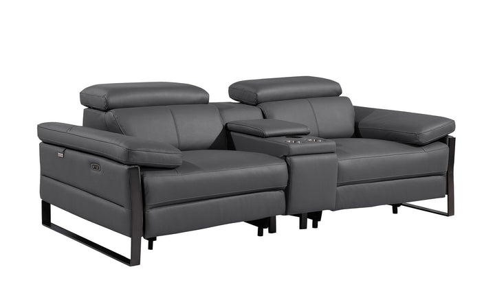 1246 - Console Loveseat With Power Headrest