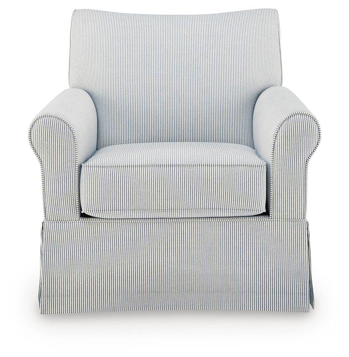 Searcy - Swivel Glider Accent Chair