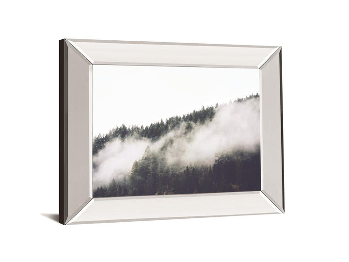 Foggy Forest I By Sisi & Seb Mirrored Frame - Gray