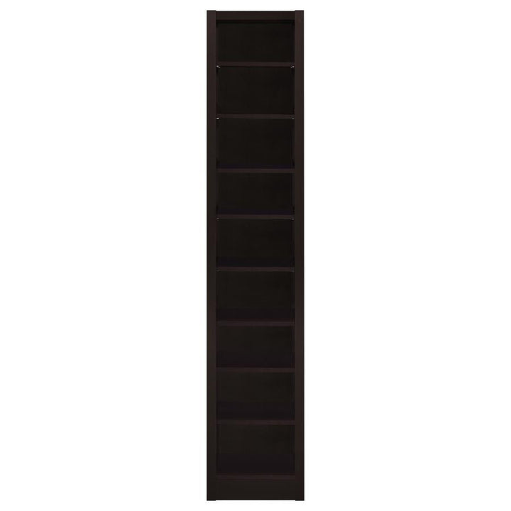 Eliam - 8-Shelf Bookcase - Cappuccino