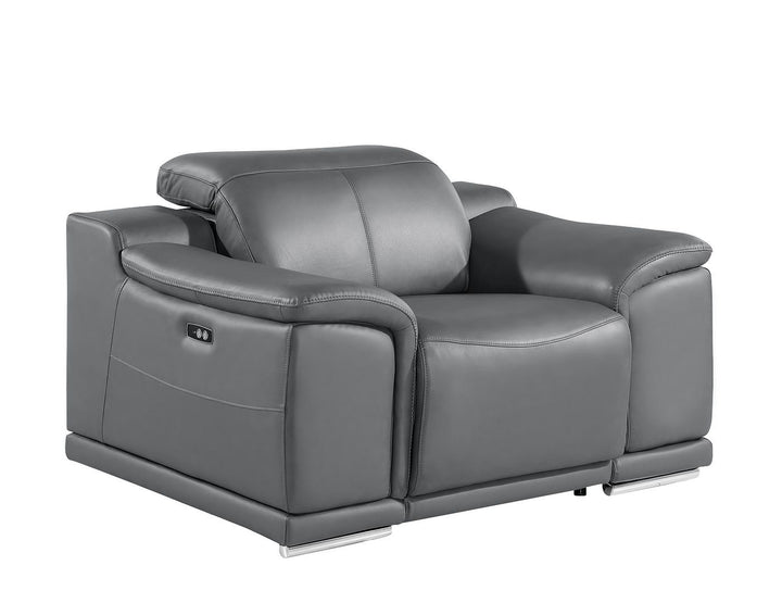 2679 - Power Reclining Chair With Power Headrest In Genuine Leather