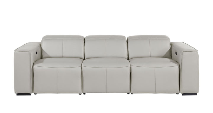 1224 - 3-Piece Modular Power Reclining Sofa In With 2 Power Recliners &amp; Power Headrests