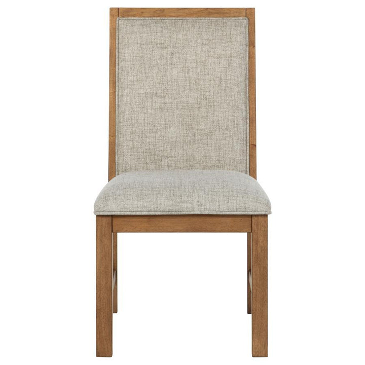 Bruner - Upholstered Dining Side Chair (Set of 2) - Brown